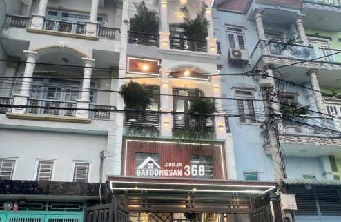 BÁN NHÀ PHỐ QUẬN 12 - 4 TẦNG FULL NỘI THẤT - 57,5M2 -  GIÁ NHỈNH 5 TỶ