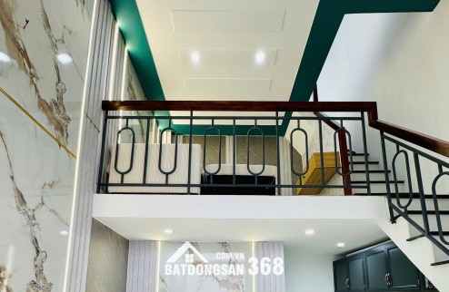 Cần Bán gấp căn nhà full nội thất1 trệt 1 lầu 1 lửng 495tr