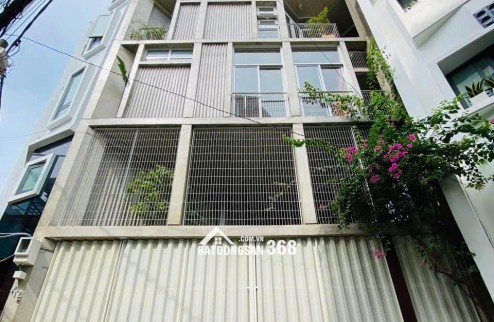 Nhà 4 tầng + lửng, thang máy, 11 phòng – MT Nguyễn Duy, Bình Thạnh – Giá 19 tỷ!