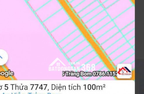 Bán đất An Viễn, giáp Tam Phước, giá 1.05 tỷ
