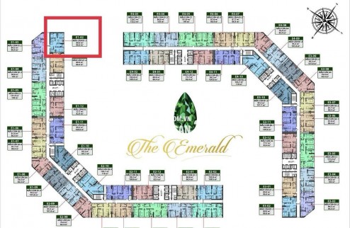 BÁN CĂN HỘ CAO CẤP 3PN TÒA E1 – CT8 THE EMERALD MỸ ĐÌNH – FULL NỘI THẤT ĐẸP – VIEW BỂ BƠI – GIÁ 7,13 TỶ BAO PHÍ