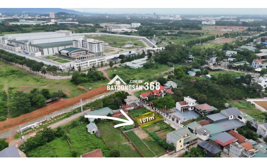 Bán đất Phú Cát, Quốc Oai 107m² – Gần Nhà máy in tiền – Giá chỉ từ 4x triệu/m²!