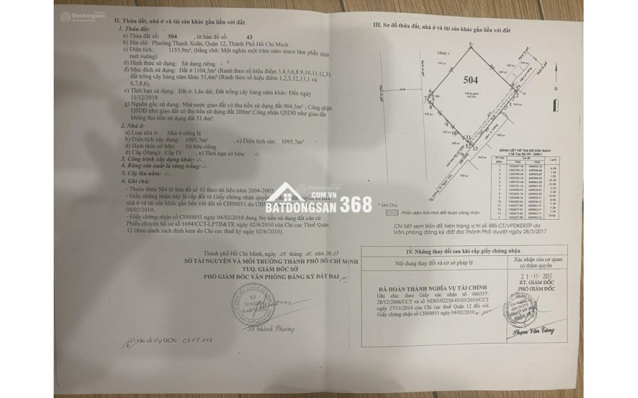 Bán kho, nhà xưởng tại mặt tiền đường Tô Ngọc Vân, 1500m2, Q12, HCM - giá cực chất