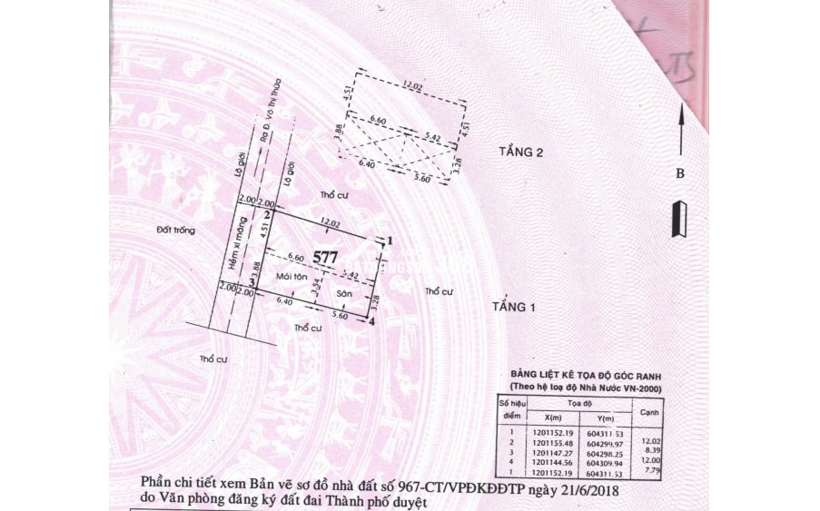 Chính chủ cần bán! Nhà 6PN An Phú Đông, Quận 12, DT 97m2, Cách QL1a 150m, giá TL