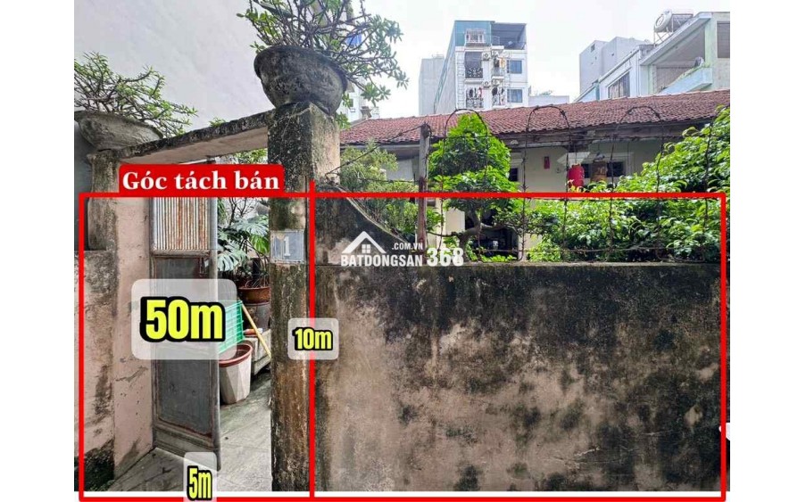 BÁN ĐẤT TRIỀU KHÚC - GẦN PHỐ Ô TÔ - 50M2 - 9 TỶ