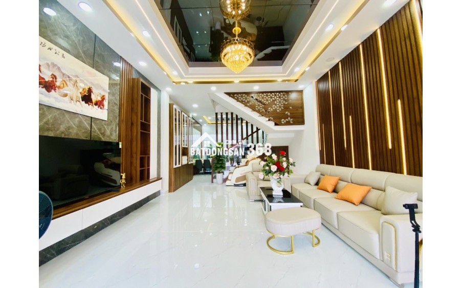 Ngay chợ Thạch Đà P14, Nhà 5 Tầng Gò Vấp 85m2 Xe Ben Ngủ Nhà, 5x17m, 4PN, 10.x T.Ỷ TL MẠNH