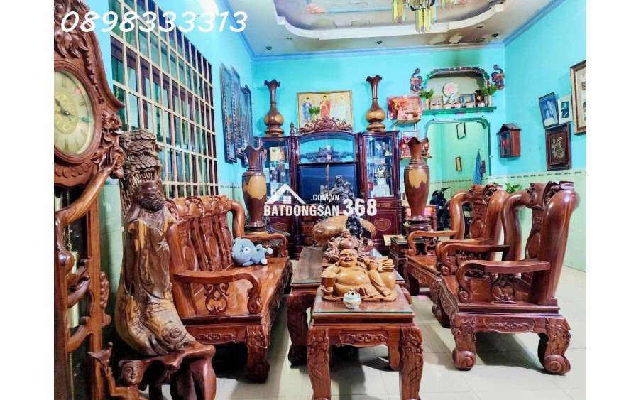 Biệt thự gần 300m2 tặng nội thất gỗ quý – mặt tiền Trung Chánh, Hóc Môn chỉ 10.8 tỷ, 0898333313