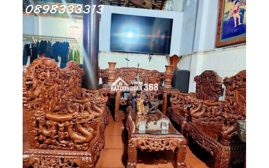 Biệt thự gần 300m2 tặng nội thất gỗ quý – mặt tiền Trung Chánh, Hóc Môn chỉ 10.8 tỷ, 0898333313