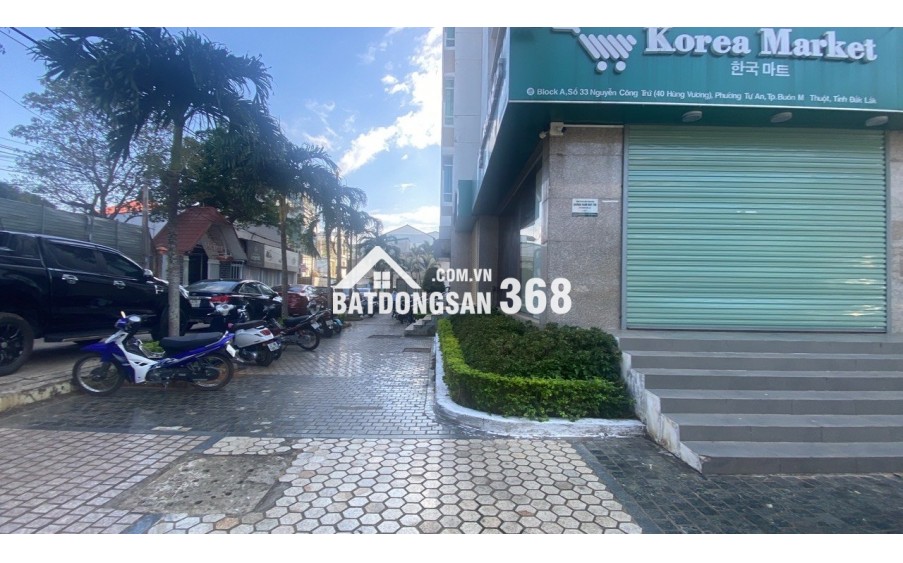 Bán GẤP Sàn thương mại 385m2, Block A, CC Hoàng Anh ĐakLak - 40 Hùng Vương, TP.BMT