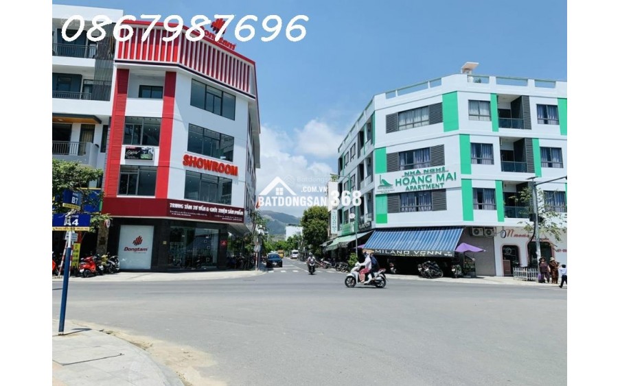 Cho thuê toà nhà kinh doanh góc 2 mặt tiền VCN Phước Hải, TP. Nha Trang
