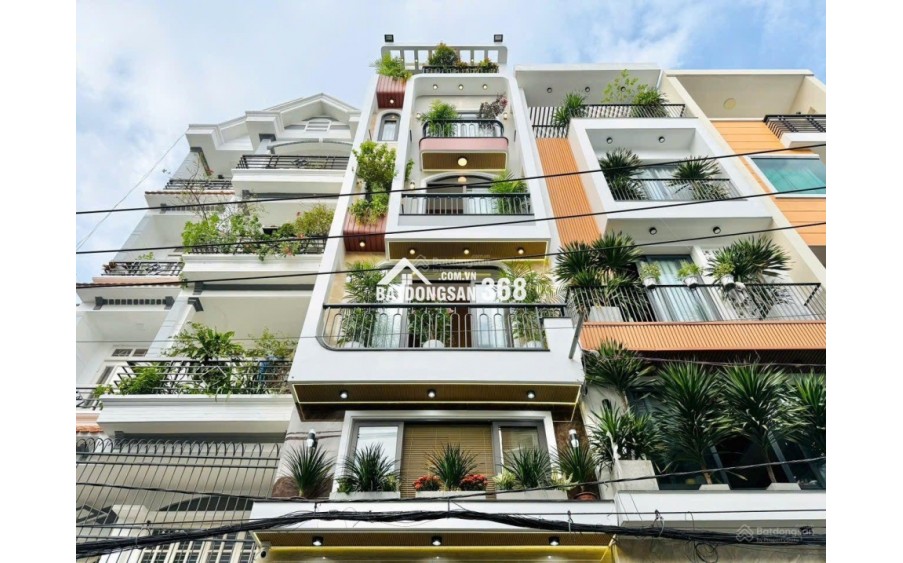 Bán nhà hxh Quang Trung, P. 8, Q. Gò Vấp. Nhà đẹp 5 tâng, có thang máy, full nội thất