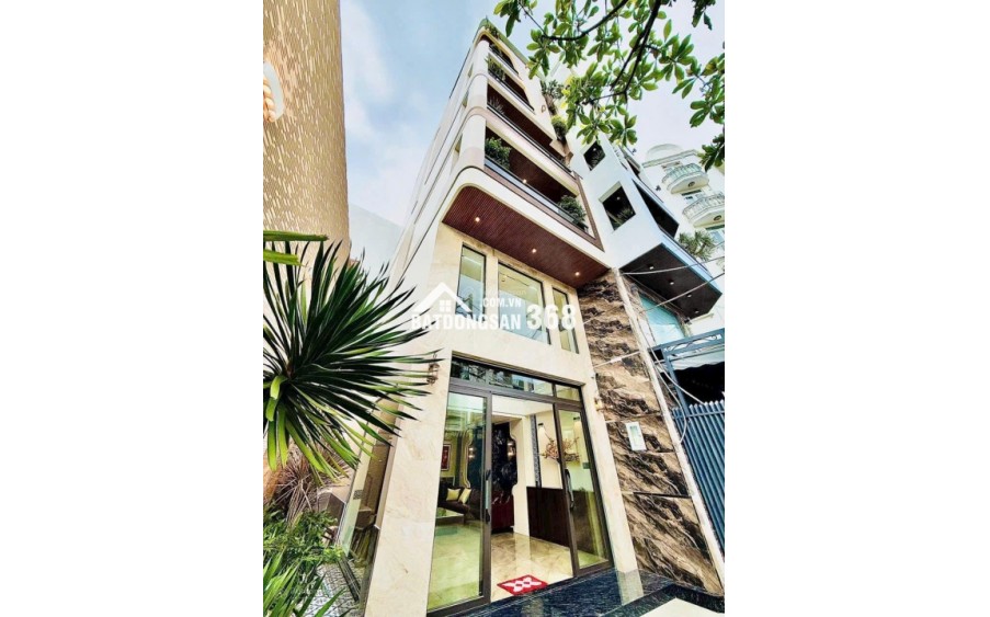 Bán nhà mặt tiền đẹp Gò Vấp 7x17m thang máy full nội thất cao cấp ở lâu dài, Toà nhà đẹp tiện làm CHDV