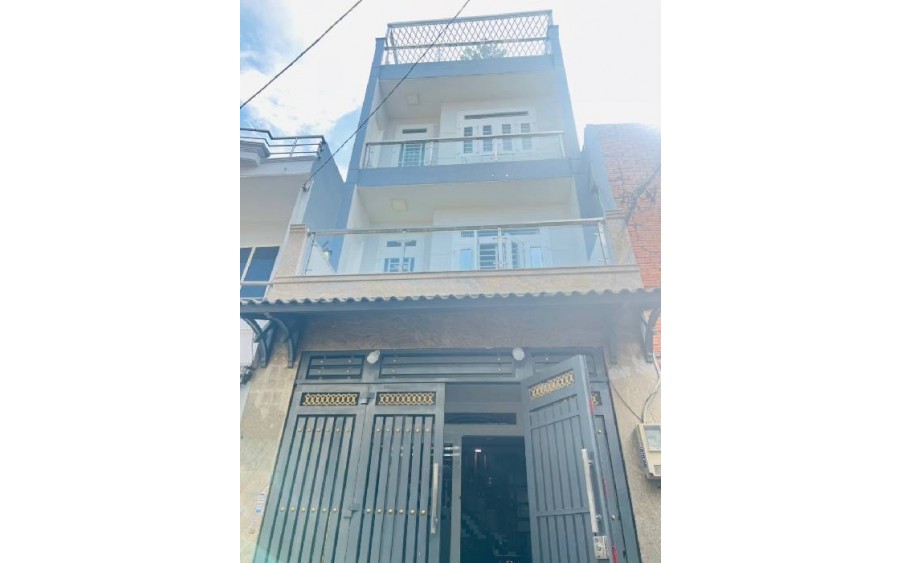 TÂN KỲ TÂN QUÝ - TÂN PHÚ - 64M2 (4,6x14) 4 TẦNG - HẺM XE TẢI TRÁNH - GẦN MẶT TIỀN - NGANG 4,5M - NGAY TT THƯƠNG MẠI SIÊU THỊ AEON SẦM UẤT
