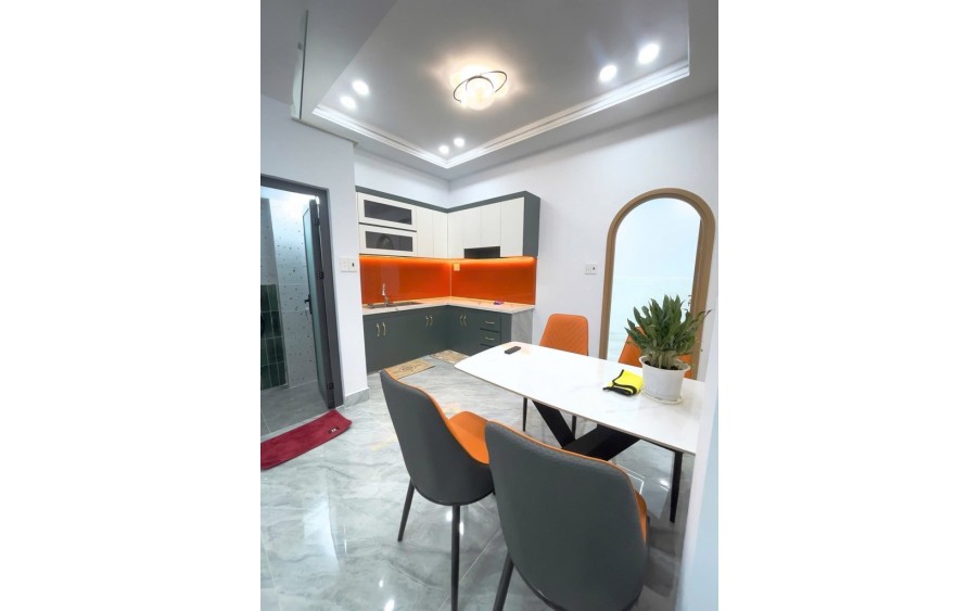 Gò Dầu, Tân Phú, Gần Aeon Mall, 2 Tầng BTCT, Hẻm 4m, 56m2 (4x14) Sát Mặt Tiền, SHR Đẹp Vuông Vức Hoàn Công Đủ, Nhỉnh 5 Tỷ Còn TL