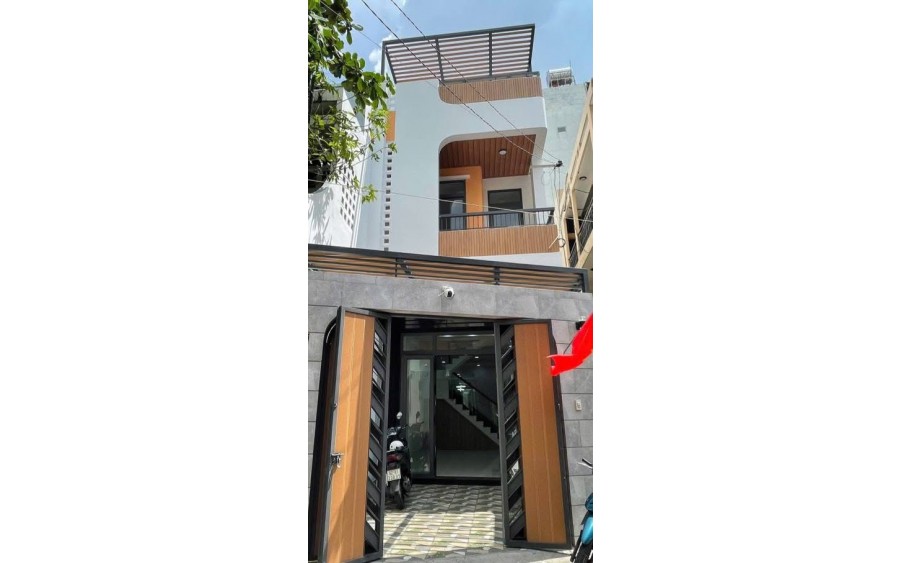 BÁN NHÀ TRỊNH ĐÌNH TRỌNG - GIÁP QUẬN 11 - 100M2 (4.2X22) NỞ HẬU 4.8M - HẺM ÔTÔ ĐƯỜNG NHỰA 6M THÔNG - 3 TẦNG MỚI ĐẸP - GIÁ 10 TỶ 6 TL