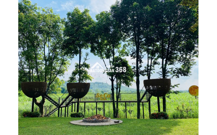 Chính chủ cần bán khu nghỉ dưỡng hơn 2000m² Ba Vì thiết kế hiện đại, view thoáng đẹp.