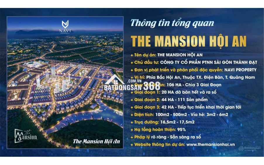 RIVERIA HỘI AN- phù hợp đầu tư, đầy đủ tiện ích xung quanh