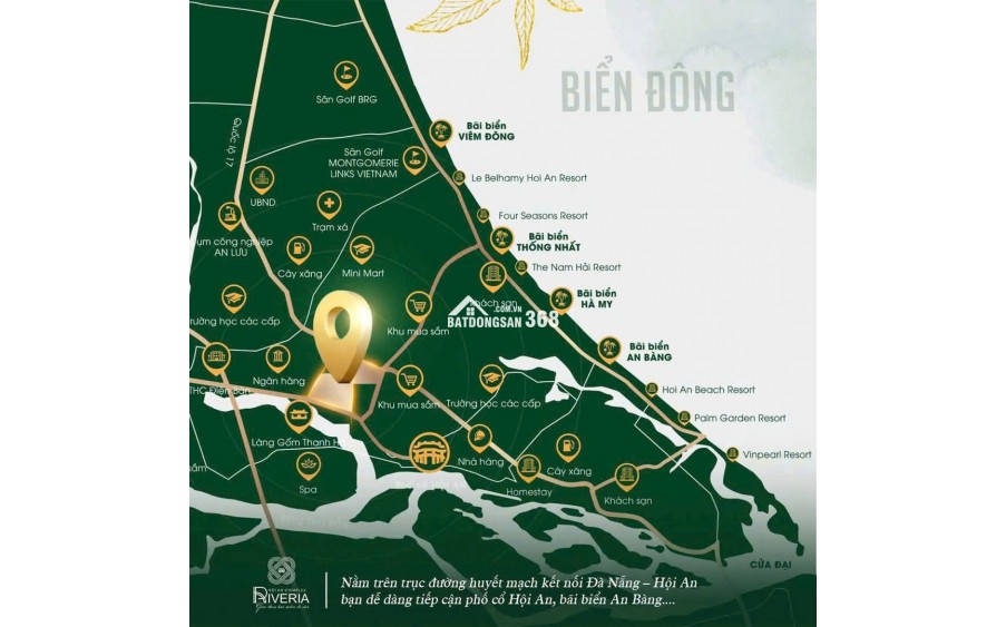  RIVERIA HỘI AN – ĐẤT NỀN SỔ ĐỎ LIỀN KỀ 