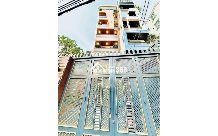 Bán nhà mặt tiền đẹp Gò Vấp 7x17m thang máy full nội thất cao cấp ở lâu dài, Toà nhà đẹp tiện làm CHDV