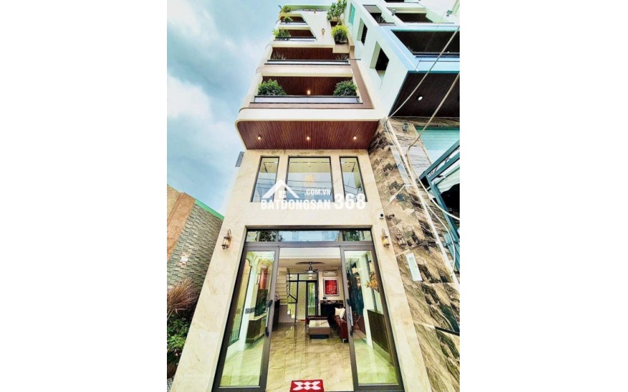 Bán nhà mặt tiền đẹp Gò Vấp 7x17m thang máy full nội thất cao cấp ở lâu dài, Toà nhà đẹp tiện làm CHDV