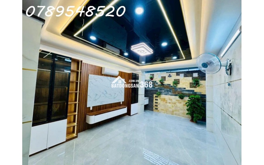 BÁN NHÀ 4 TẦNG MỚI – HẺM XE HƠI THÔNG – GẦN LÊ VĂN QUỚI – GIÁ HƠN 6 TỶ