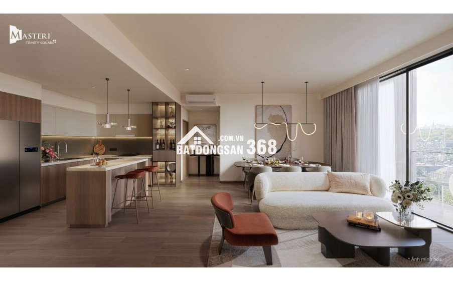 CĂN HỘ HẠNG SANG MASTERI TRINITY SQUARE- QUỸ  CĂN ĐẸP - GIÁ TỐT CHỈ 