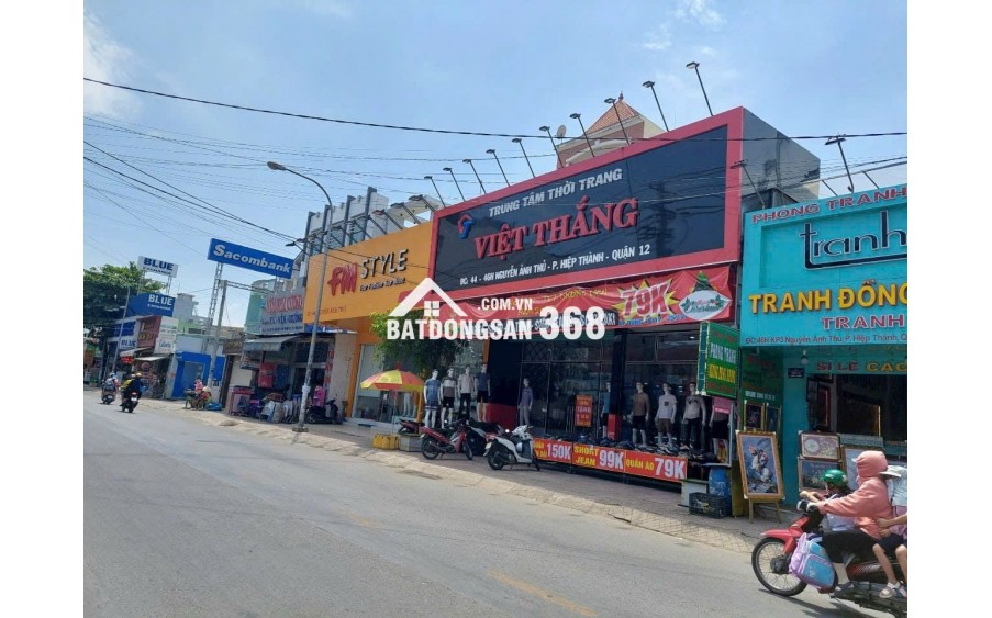 NHÀ (12X12) MẶT TIỀN NGUYỄN ẢNH THỦ – SÁT LÊ VĂN KHƯƠNG, QUẬN 12