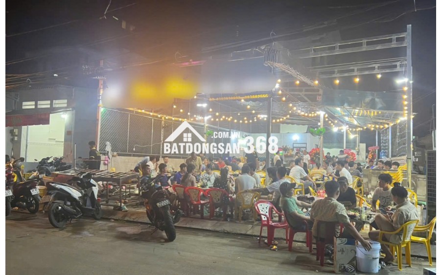 SANG QUÁN ĂN 180M2, FULL ĐỒ, GIÁ TỐT MẶT TIỀN Đ.SINCO, P.BÌNH TRỊ ĐÔNG A, BÌNH TÂN