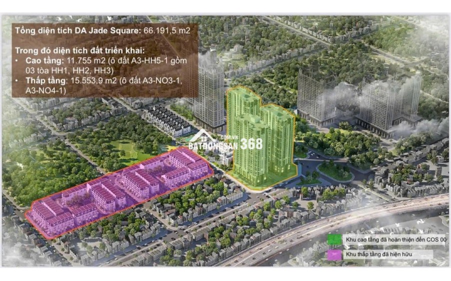 Căn Hộ Cao Cấp JADE SQUARE đường Phạm Văn Đồng
