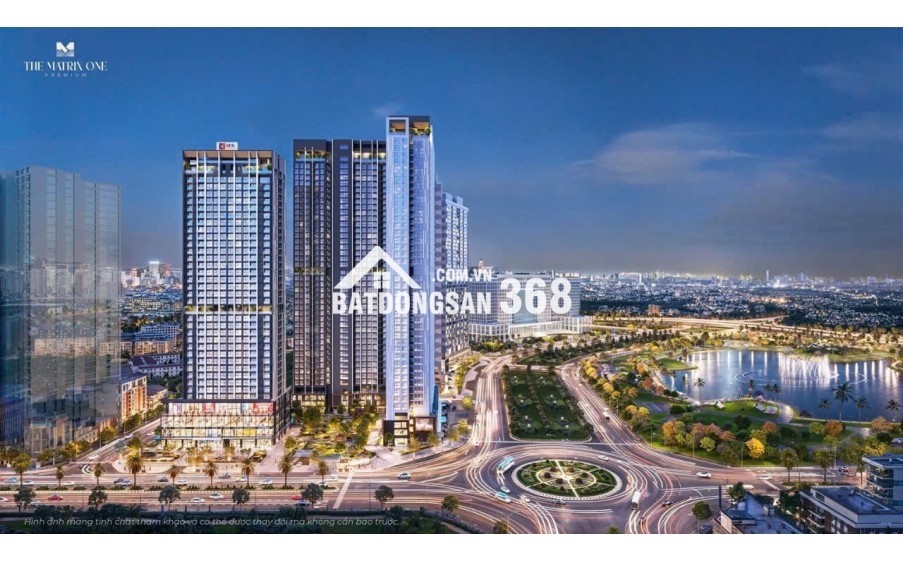 Siêu phẩm mặt nội khu 86m2 (2N2VS) dự án Matrixone GĐ2 Lê Quang Đạo giá TTS 10,4 tỷ