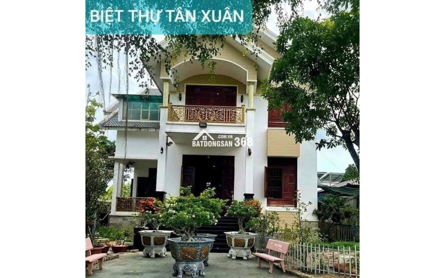 GẤP! BÁN BIỆT THỰ VIP SÂN VƯỜN HÓC MÔN – 1 SẸC LÊ THỊ HÀ, TÂN XUÂN