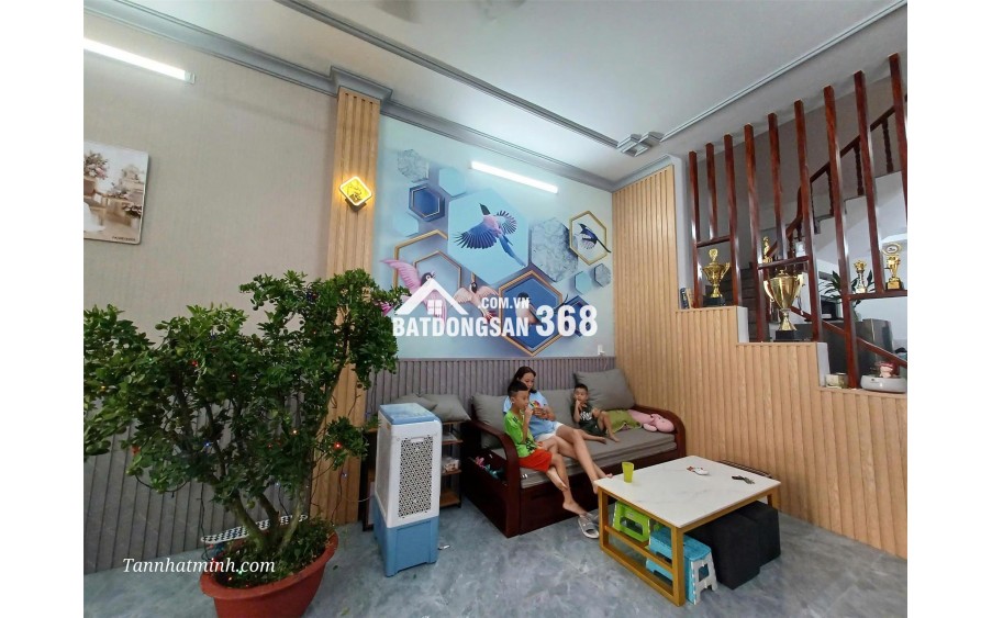 PHAN VĂN TRỊ, P5, GÒ VẤP, ĐỐI DIỆN EMART, 62M2, HẺM XE HƠI, 4 TẦNG, 7.8 TỶ
