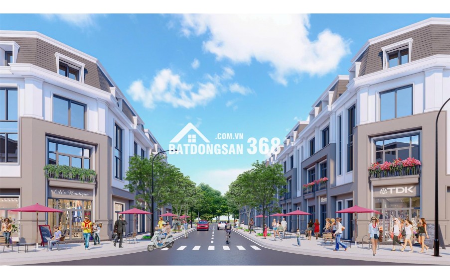 Tin đăng 1 - Sở hữu ngay Shophouse CentreVille Lương Sơn – Giá từ 2x triệu/m², sổ đỏ lâu dài.