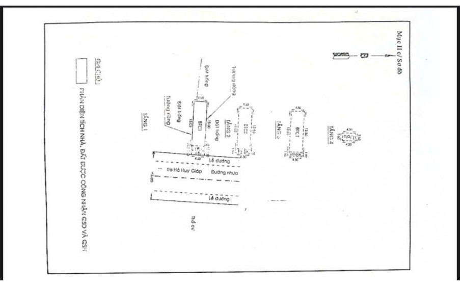 Cần bán nhà, DT (4,2 x 16,5), 4 lầu, đường 8m, gần Nguyễn Oanh, Gò Vấp, giá 6,2 tỷ.