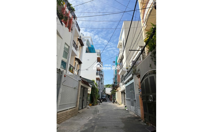 NƠ TRANG LONG - PHƯỜNG 12 - BÌNH THẠNH - 59M2 - 4 TẦNG - 7PN - 5TỶ6