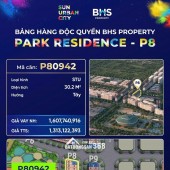 Căn hộ studio - tòa P8 dự án Sun Urban City Hà Nam (P80942)