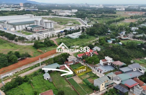 Bán đất Phú Cát, Quốc Oai 107m² – Gần Nhà máy in tiền – Giá chỉ từ 4x triệu/m²!