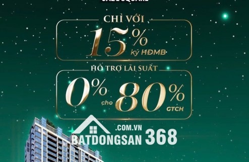 Jade Square – Căn hộ cao cấp Tây Hồ Tây – Từ 100Tr/m² – CK tới 9%