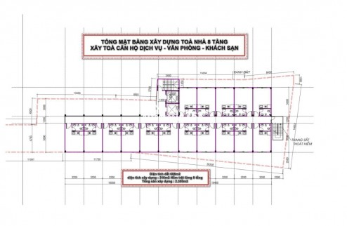 Bán dự án toà nhà MT Thống Nhất, Gò Vấp, 50,5 tỷ. GPXD 8 tầng