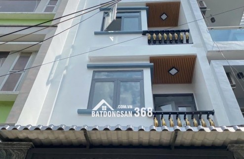 BÁN NHÀ 4 TẦNG MỚI – HẺM XE HƠI THÔNG – GẦN LÊ VĂN QUỚI – GIÁ HƠN 6 TỶ