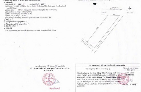 ĐẤT VEN BIỂN MỸ KHÊ - GIÁ TỐT HẢ HÊ