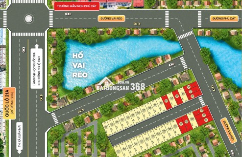 Bán đất nền Láng Hòa Lạc 100m2 giá 2.9 tỷ – đối diện Vin Trường Y, khu dân cư sầm uất  Nguyễn Hùng BĐS - 0989333012