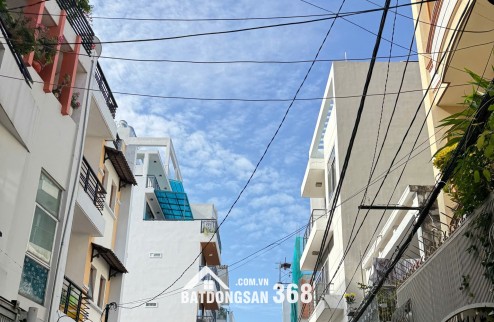 NƠ TRANG LONG - PHƯỜNG 12 - BÌNH THẠNH - 59M2 - 4 TẦNG - 7PN - 5TỶ6