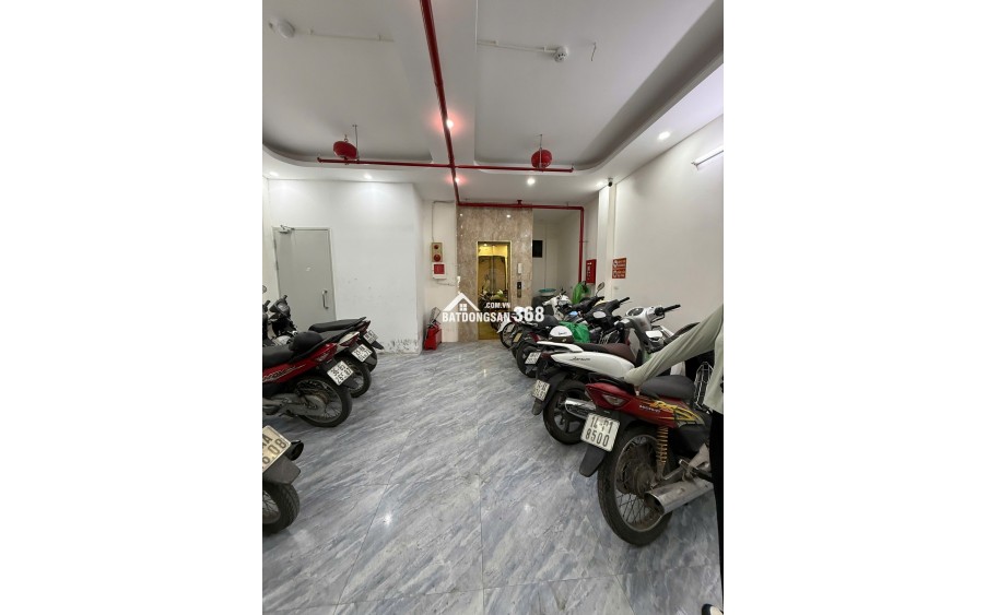 CĂN HỘ DV, THANG MÁY, PCCC FULL, 9 PHÒNG KHÉP KÍN, DOANH THU 40TR/TH, ĐÃ CHO THUÊ FULL