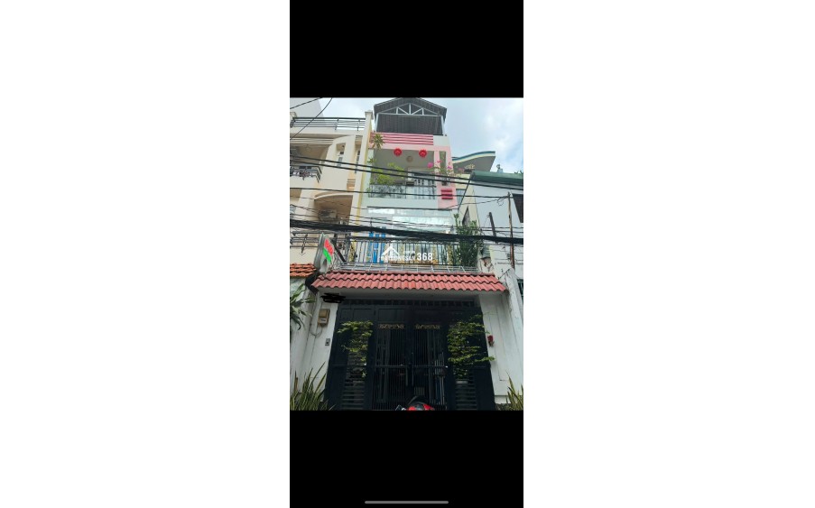 Bán nhà HXH 2 lầu 1 sân thượng hẻm 61 Đường số 1, P10 Q. Tân Bình