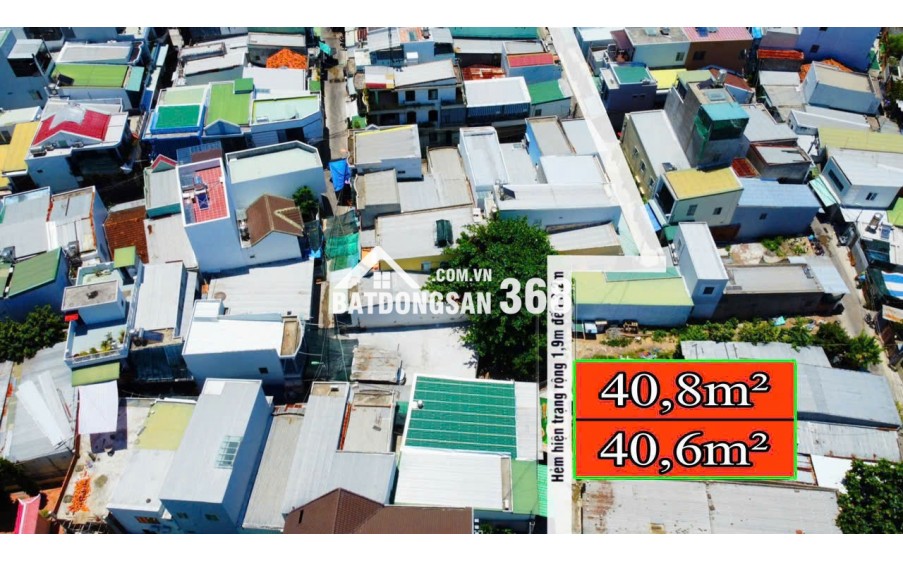 LÔ ĐẤT NHỎ TIỆN ÍCH LỚN, HẺM NGÔ ĐẾN PHƯỜNG BẮC NHA TRANG