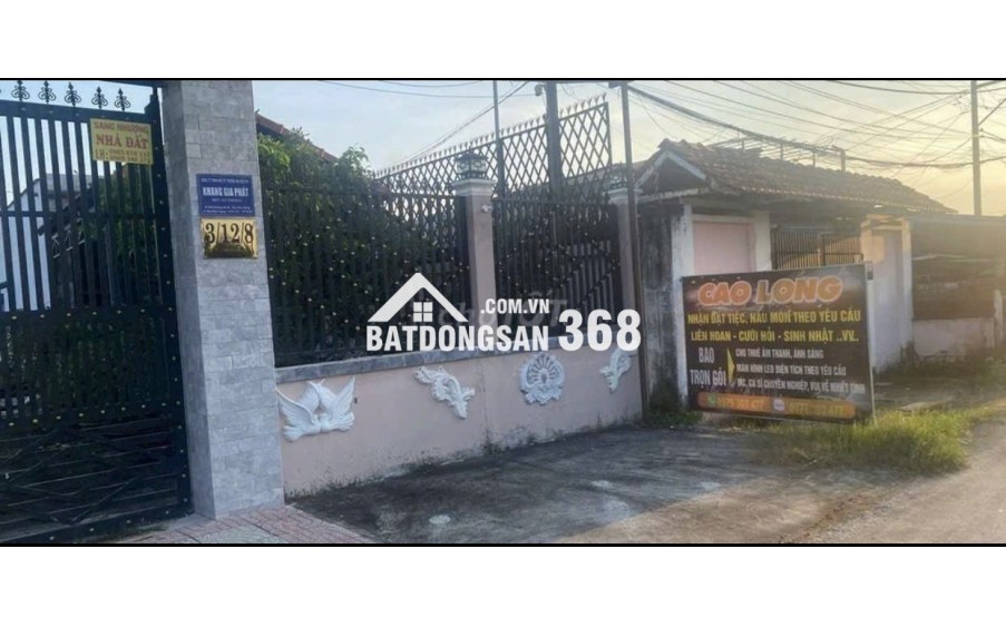 Bán 1508m2 đất thổ cư đã xây nhà vườn cấp 4 kiên cố, Hẻm xe hơi Củ Chi