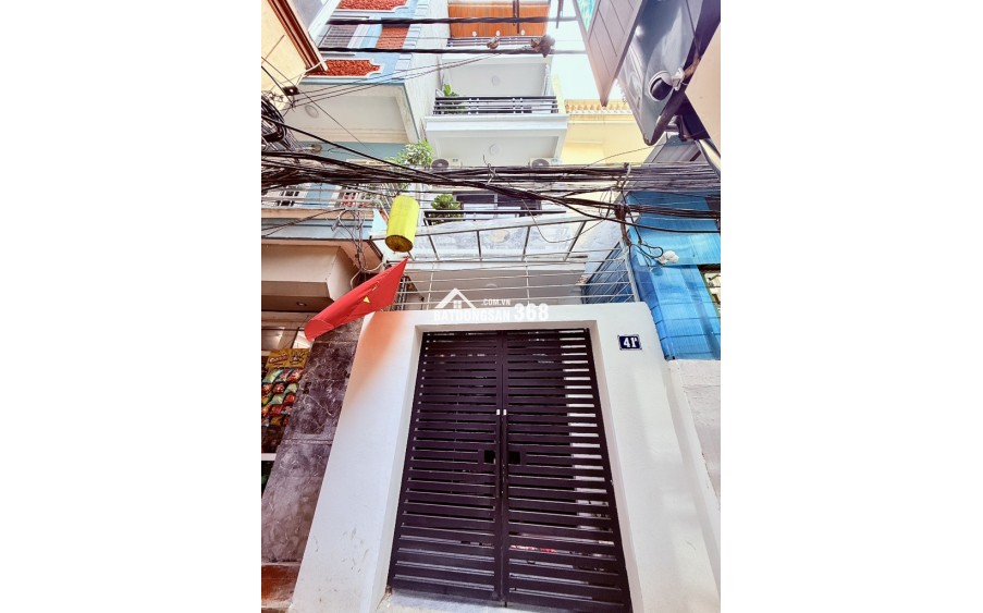  KHÂM THIÊN – NHÀ ĐẸP – CẠNH TRƯỜNG HỌC – 41M – 4 TẦNG – 8,8 TỶ 