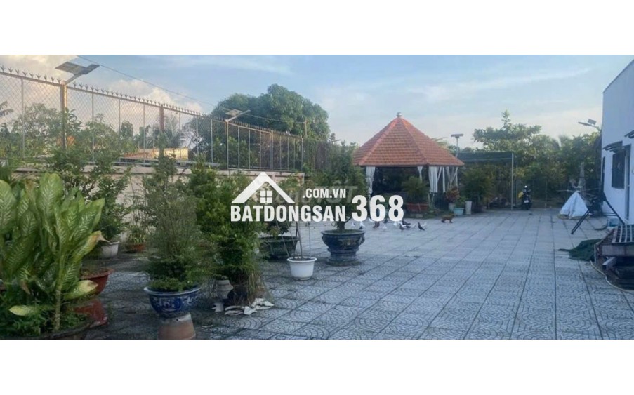 Bán 1508m2 đất thổ cư đã xây nhà vườn cấp 4 kiên cố, Hẻm xe hơi Củ Chi