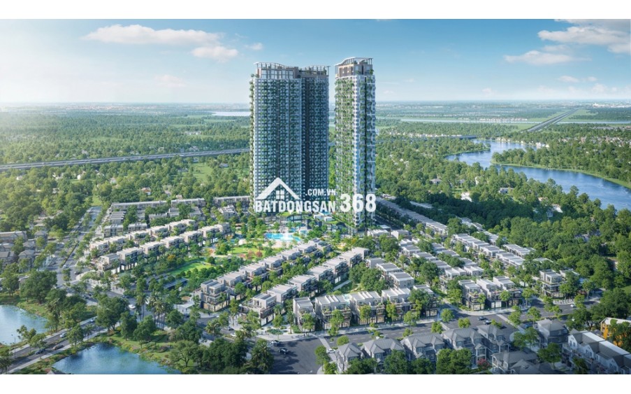 Căn hộ 2PN Sky Retreat Eco Retreat giá gốc CĐT 3,9 tỷ (gồm VAT+KPBT), view biệt thự đảo